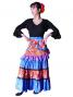 Flamenco Apron with Paisley / Red / Model Ysabel / G2381rd