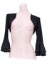 Flamenco Bolero with Koshibo ruffle / G2382bk