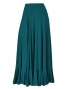Flamenco Skirt with Single Frill/ Blue Green / G2409bl