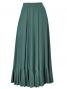Flamenco Skirt with Single Frill/ Green / G2409gr