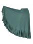 Flamenco Skirt with Single Frill/ Green / G2409gr