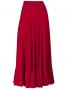 Flamenco Skirt with Single Frill/ Red / G2409rd