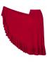 Flamenco Skirt with Single Frill/ Red / G2409rd