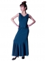 Flamenco Sleeveless Blouse / Blue Green / G2433bgr
