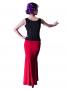 Flamenco Sleeveless Blouse / Black / G2433bk