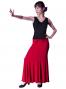 Flamenco Sleeveless Blouse / Black / G2433bk