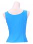 Flamenco Sleeveless Blouse / Light Blue / G2433lbl