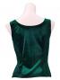 Flamenco Sleeveless Blouse with Velvet / Green / G2434grb