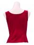 Flamenco Sleeveless Blouse with Velvet / Red / G2434rdb