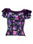 Flamenco Blouse & Skirt / Rose / G2449pubk