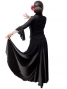 Flamenco Skirts with Multi Panels / Black / G37b