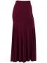 Mermaid Cut  Flamenco Skirt / WineRed / G598