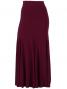 Mermaid Cut  Flamenco Skirt / WineRed / G598