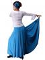 Flamenco Skirts with Multi Panels / Blue / G80bl