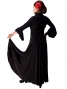 Flamenco Shirt Collar with Flounces and Ruffles/ Black / G842b