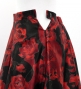 Flamenco Blouse & Skirt / Roses / Red & Black / JFBS-11