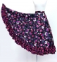 Flamenco Blouse & Skirt / Roses & Dots / Black & Pink / JFBS-13