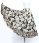 Flamenco Blouse & Skirt / Roses / White & Beige / JFBS-17