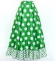 Flamenco Blouse & Skirt / Polka Dots / Green & White / JFBS-4