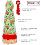 Kids Flamenco Velvet Dress with Frills/ Rose / JFDp-10
