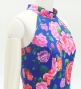 Flamenco Velvet Dress with Frills / Rose / JFD-10