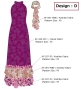 Kids Flamenco Velvet Dress with Frills/ Rose / JFDp-13