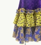 Kids Flamenco Velvet Dress with Frills/ Dot / JFDp-12