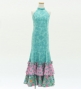Kids Flamenco Velvet Dress with Frills/ Rose / JFDp-13