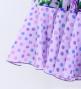 Kids Flamenco Flare Velvet Dress with Frills / Rose / Lavender / JFDp-6