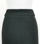 Flamenco High Waist Mermaid Skirt / Solid Black / FS-36