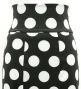 Flamenco High Waist Mermaid Skirt / Dots / FS-38