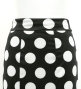 Flamenco High Waist Mermaid Skirt / Dots / FS-38