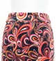 Flamenco High Waist Mermaid Skirt / Roses / FS-41
