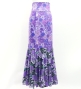 Flamenco High Waist Mermaid Skirt / Roses / FS-43