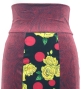 Flamenco High Waist Mermaid Skirt / Paisley & Dots & Roses / FS-47