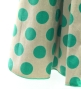 Flamenco High Waist Mermaid Skirt / Dots & Paisley / FS-52