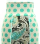 Flamenco High Waist Mermaid Skirt / Dots & Paisley / FS-52