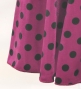 Flamenco High Waist Mermaid Skirt / Dots / FS-72