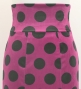 Flamenco High Waist Mermaid Skirt / Dots / FS-72