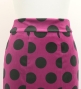Flamenco High Waist Mermaid Skirt / Dots / FS-72