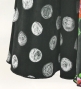 Flamenco High Waist Mermaid Skirt / Dots & Roses / FS-75