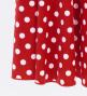 Kids Flamenco High Waist Mermaid Skirt / Dots / Red & White / JFSp-17