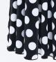 Kids Flamenco High Waist Mermaid Skirt / Dots / Black & White / JFSp-18
