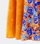 Kids Flamenco High Waist Mermaid Skirt / Rose / Orange / JFSp-20