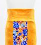 Kids Flamenco High Waist Mermaid Skirt / Rose / Orange / JFSp-20