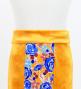 Kids Flamenco High Waist Mermaid Skirt / Rose / Orange / JFSp-20