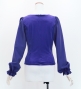Flamenco Long Sleeve Blouse  / Royal Blue / J3181rbl