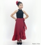 Kids Custom Flamenco Wrap skirt / JCp104-mix