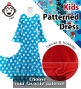 Kids Custom Flamenco Flare Velvet Dress with Frills / JCp128-pattern