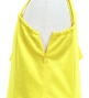 Kids Japan Fabric One Shoulder Frill Sleeve Long Dress / Yellow / JWp004ye